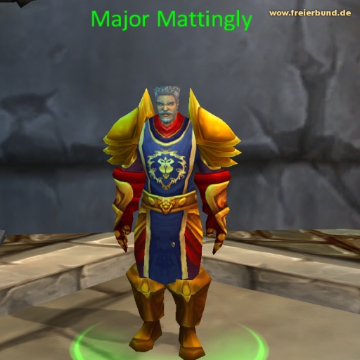 Major Mattingly (Major Mattingly) Quest NSC WoW World of Warcraft  2
