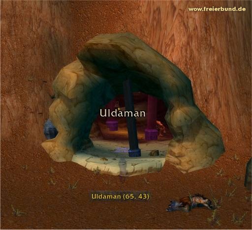 Uldaman - Hintereingang