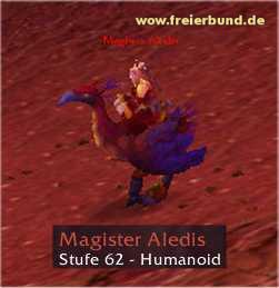 Magister Aledis (Magister Aledis) Quest NSC WoW World of Warcraft  2