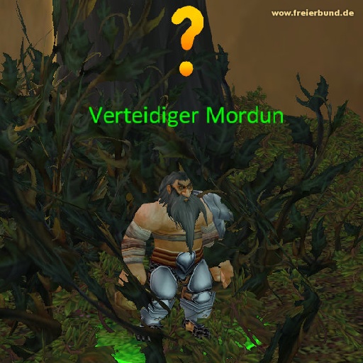 Verteidiger Mordun (Defender Mordun) Quest NSC WoW World of Warcraft  2