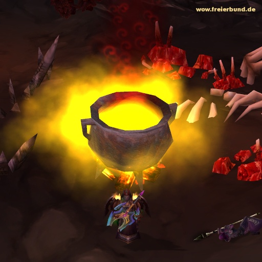 Seuchenkessel in den Höhlen des Todes (Den of Dying Plague Cauldron) Quest-Gegenstand WoW World of Warcraft  2