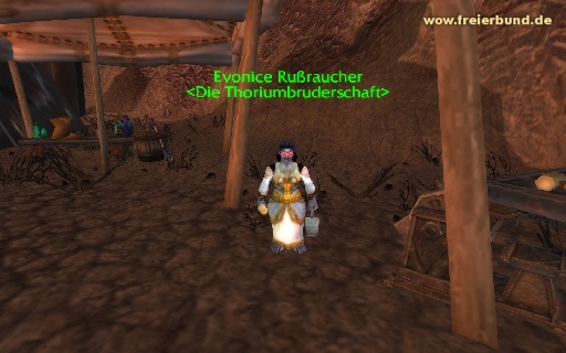 Evonice Rußraucher (Evonice Sootsmoker) Quest NSC WoW World of Warcraft  2