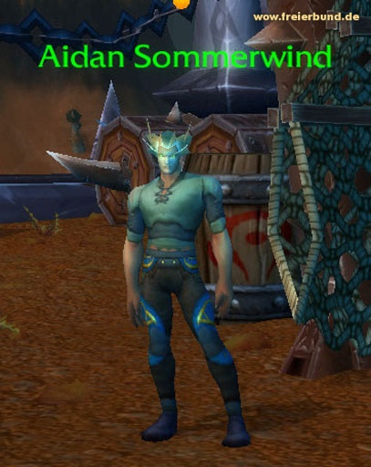 Aidan Sommerwind (Aidan Summerwind) Quest NSC WoW World of Warcraft  2