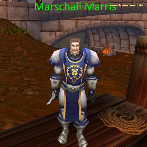 Marschall Marris (Marshal Marris) Quest NSC WoW World of Warcraft  2
