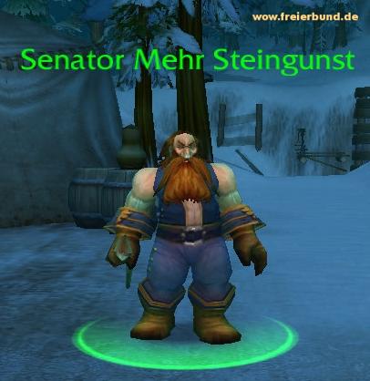 Senator Mehr Steingunst