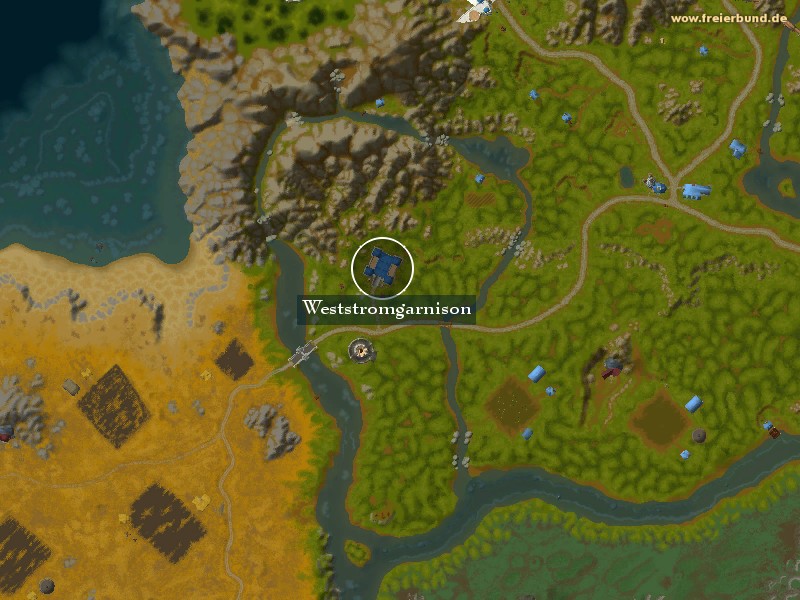 Weststromgarnison (Westbrook Garrison) Landmark WoW World of Warcraft 