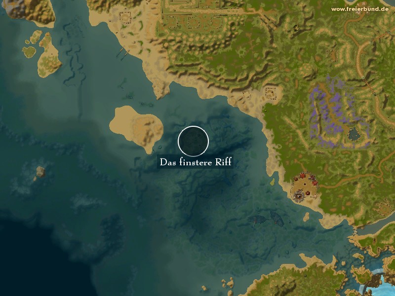 Das finstere Riff (The Vile Reef) Landmark WoW World of Warcraft 