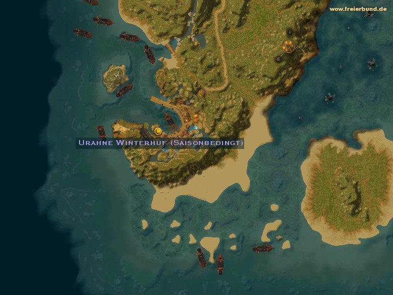 Urahne Winterhuf (Saisonbedingt) (Elder Winterhoof) Quest NSC WoW World of Warcraft 