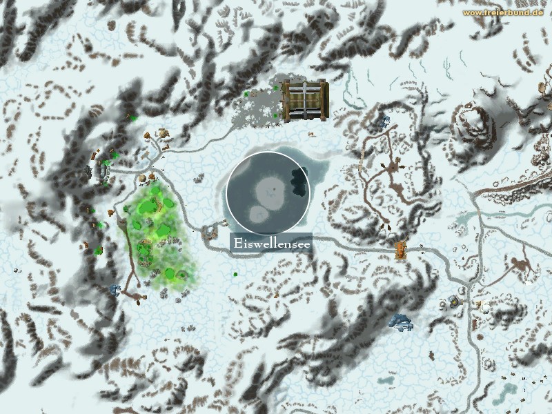 Eiswellensee (Iceflow Lake) Landmark WoW World of Warcraft 