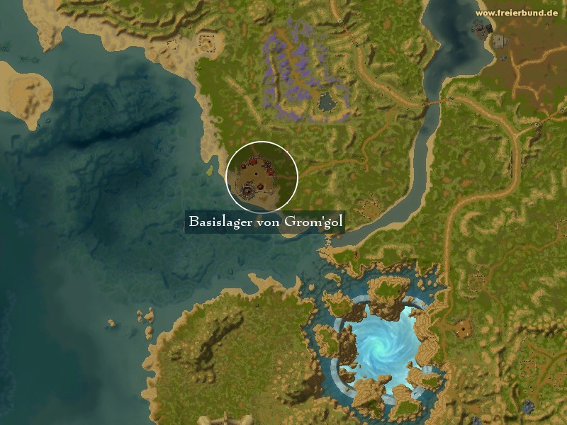 Basislager von Grom'gol (Grom'Gol Base Camp) Landmark WoW World of Warcraft 