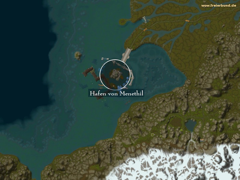 Hafen von Menethil (Menethil Harbor) Landmark WoW World of Warcraft 