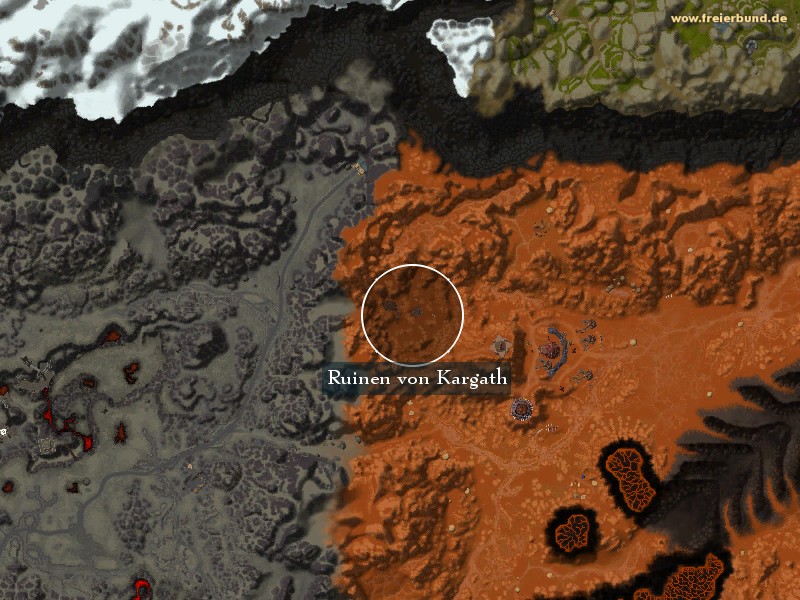 Ruinen von Kargath (Ruins of Kargath) Landmark WoW World of Warcraft 