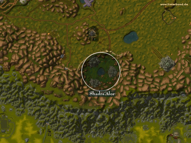 Shadra'Alor (Shadra'Alor) Landmark WoW World of Warcraft 