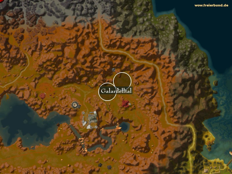 Galardelltal (Galardell Valley) Landmark WoW World of Warcraft 