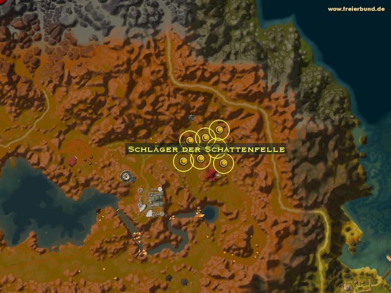 Schläger der Schattenfelle (Shadowhide Brute) Monster WoW World of Warcraft 