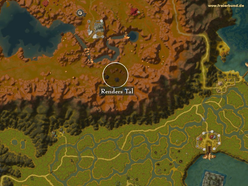 Renders Tal (Render's Valley) Landmark WoW World of Warcraft 