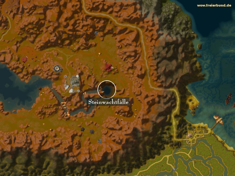Steinwachtfälle (Stonewatch Falls) Landmark WoW World of Warcraft 