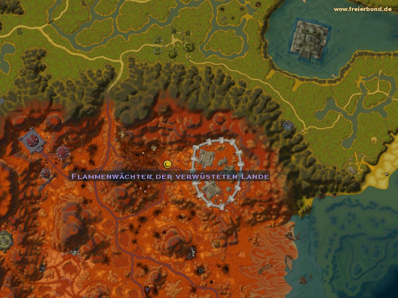Flammenwächter der verwüsteten Lande (Blasted Lands Flame Warden) Quest NSC WoW World of Warcraft 