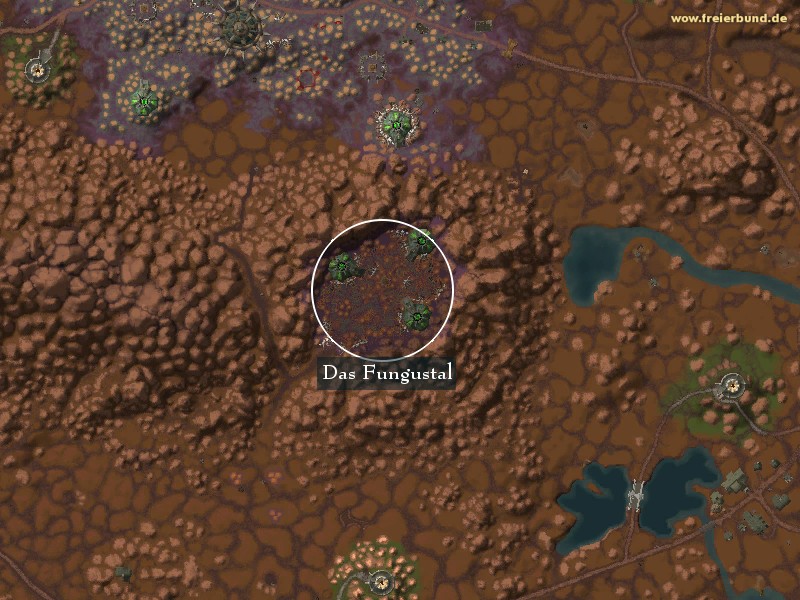 Das Fungustal (The Fungal Vale) Landmark WoW World of Warcraft 