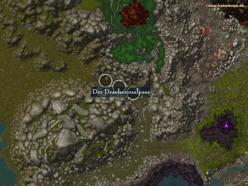 Der Drachenmalpass (The Dragonmaw Pass) Landmark WoW World of Warcraft 