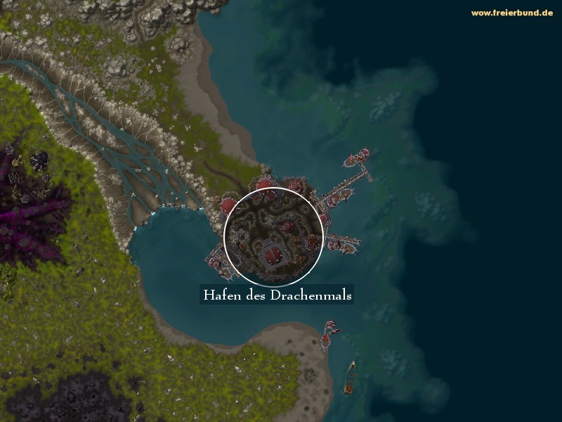 Hafen des Drachenmals (Dragonmaw Port) Landmark WoW World of Warcraft 