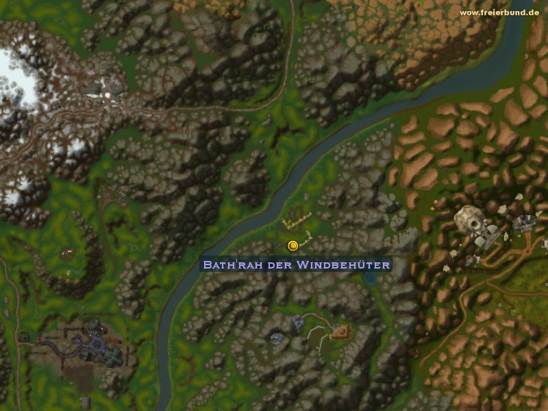 Bath'rah der Windbehüter (Bath'rah the Windwatcher) Quest NSC WoW World of Warcraft 