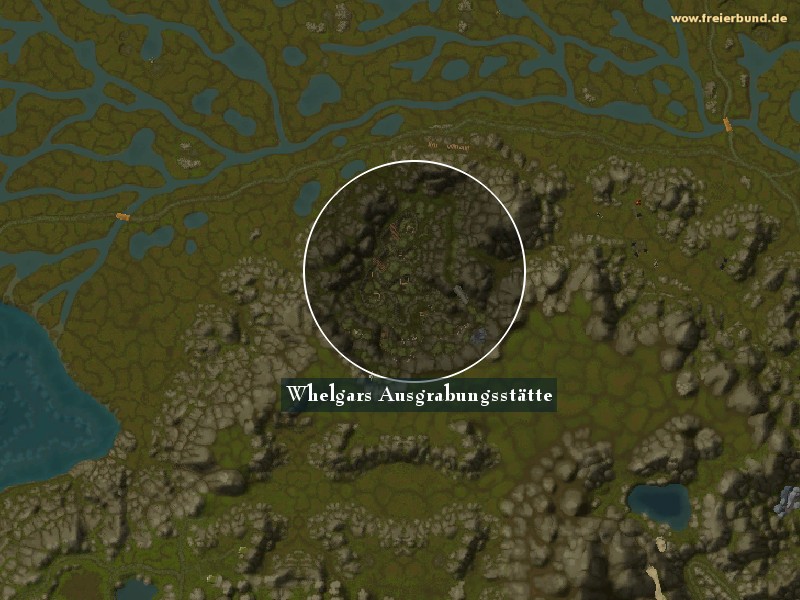 Whelgars Ausgrabungsstätte (Whelgar's Excavations Site) Landmark WoW World of Warcraft 