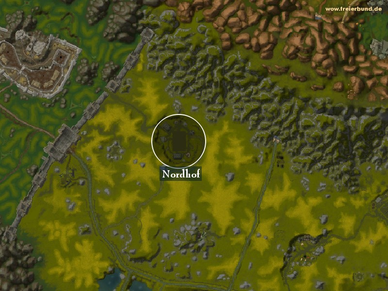 Nordhof (Northfold Manor) Landmark WoW World of Warcraft 