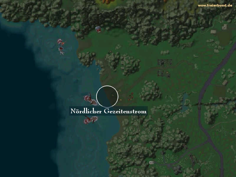 Nördlicher Gezeitenstrom (North's Tide Run) Landmark WoW World of Warcraft 