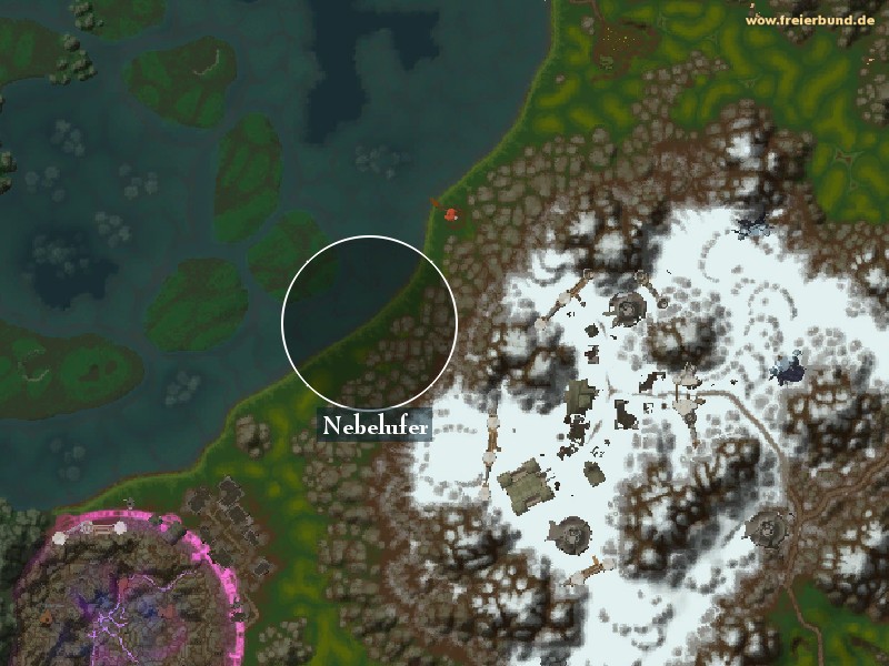 Nebelufer (Misty Shore) Landmark WoW World of Warcraft 