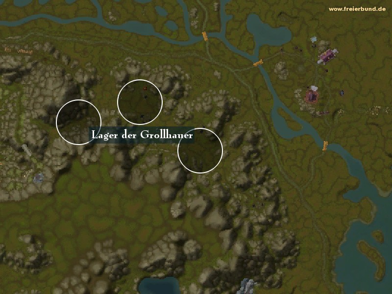 Lager der Grollhauer (Angerfang Encampment) Landmark WoW World of Warcraft 