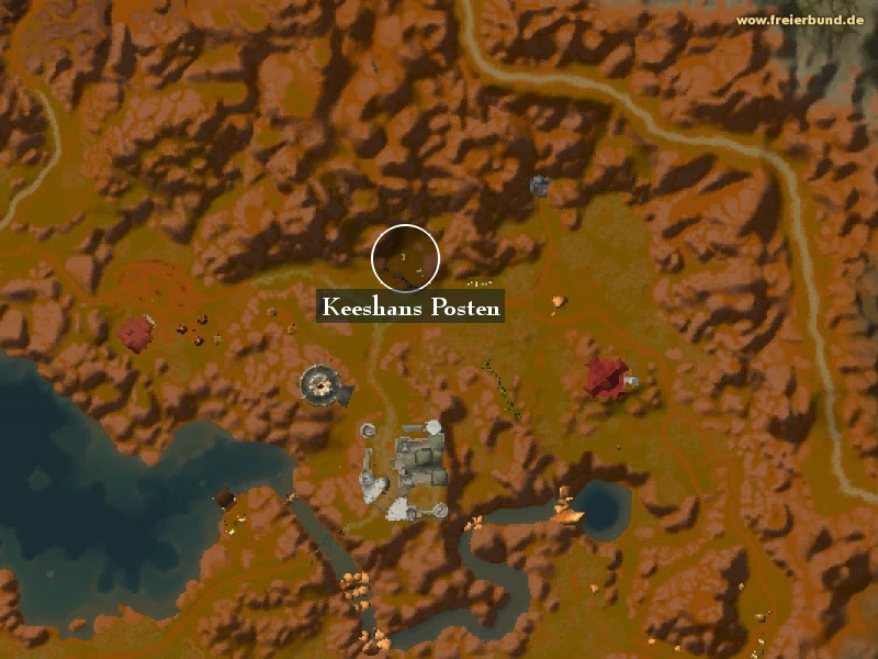 Keeshans Posten (Keeshan's Post) Landmark WoW World of Warcraft 