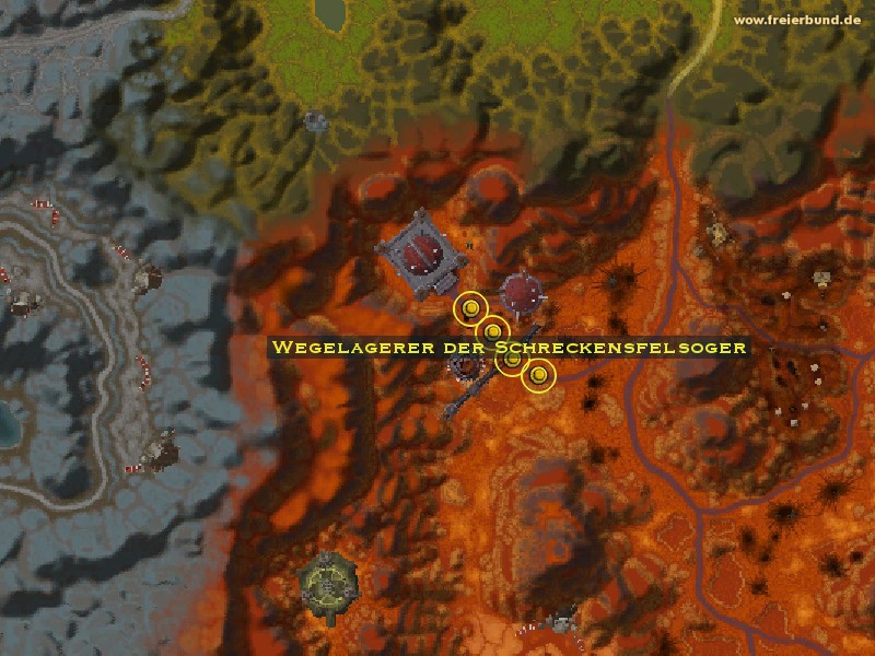 Wegelagerer der Schreckensfelsoger (Dreadmaul Ambusher) Monster WoW World of Warcraft 