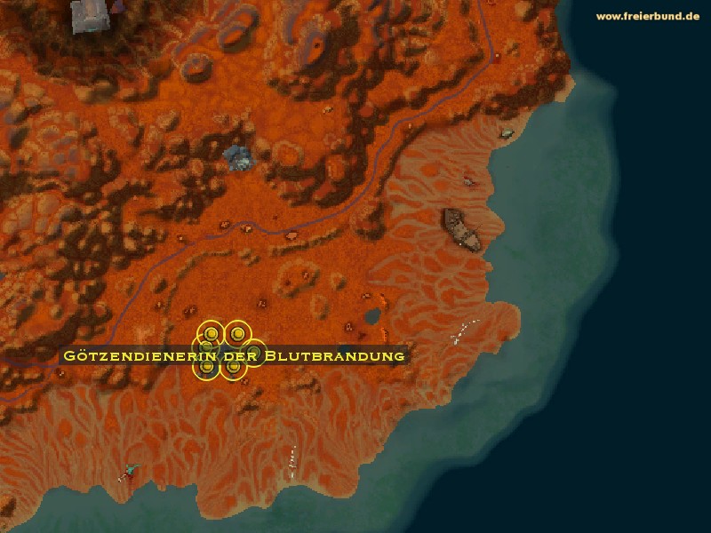 Götzendienerin der Blutbrandung (Bloodwash Idolater) Monster WoW World of Warcraft 