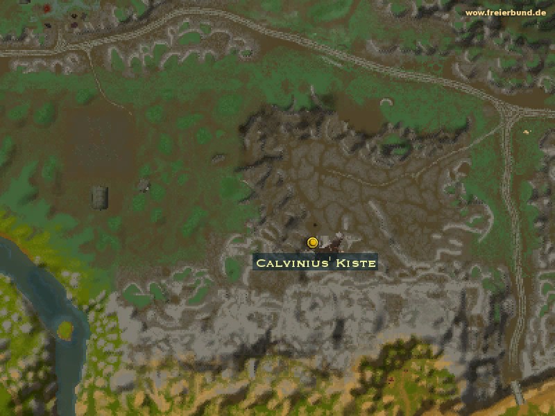 Calvinius' Kiste (Abercrombies Chest) Quest-Gegenstand WoW World of Warcraft 