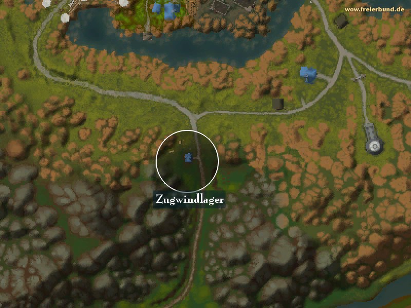 Zugwindlager (Chillwind Camp) Landmark WoW World of Warcraft 