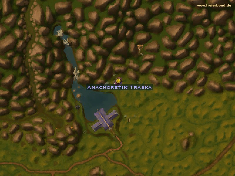 Anachoretin Traska (Anchorite Traska) Quest NSC WoW World of Warcraft 