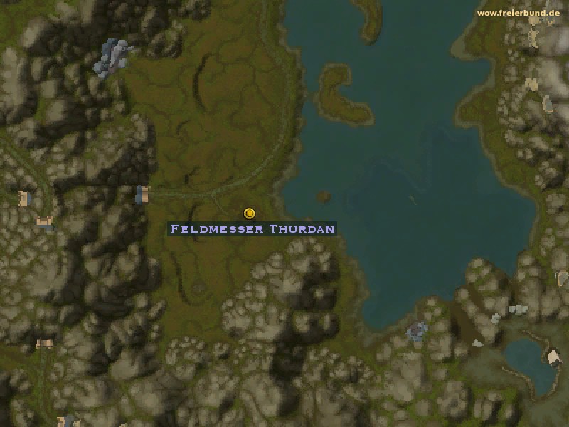 Feldmesser Thurdan (Surveyor Thurdan) Quest NSC WoW World of Warcraft 