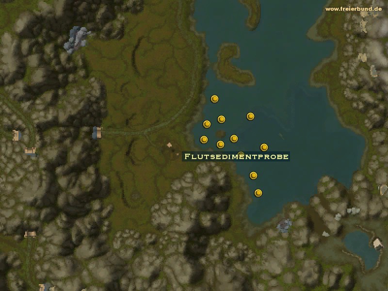 Flutsedimentprobe (Flood Sediment Sample) Quest-Gegenstand WoW World of Warcraft 