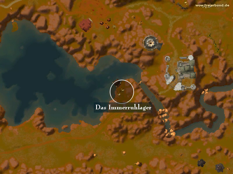 Das Immerruhlager (Camp Everstill) Landmark WoW World of Warcraft 