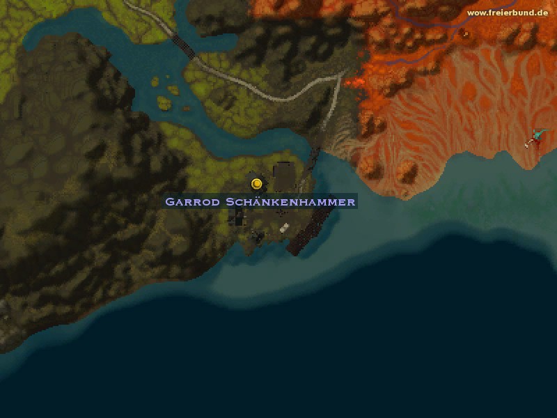 Garrod Schänkenhammer (Garrod Pubhammer) Quest NSC WoW World of Warcraft 