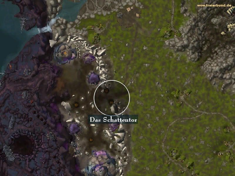 Das Schattentor (Twilight Gate) Landmark WoW World of Warcraft 