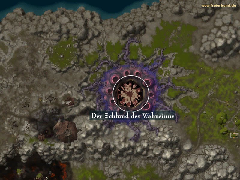 Der Schlund des Wahnsinns (The Maw of Madness) Landmark WoW World of Warcraft 