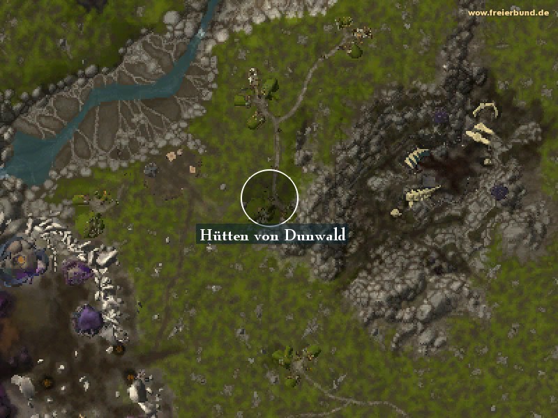 Hütten von Dunwald (Dunwald Hovel) Landmark WoW World of Warcraft 