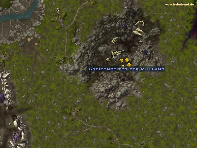 Greifenreiter der Mullans (Mullan Gryphon Rider) Quest NSC WoW World of Warcraft 