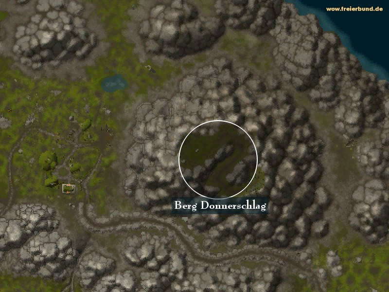 Donnerschlag (Thunderstrike Mountain) Landmark WoW World of Warcraft