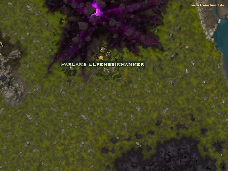 Parlans Elfenbeinhammer (Parlan's Ivory Hammer) Quest-Gegenstand WoW World of Warcraft 