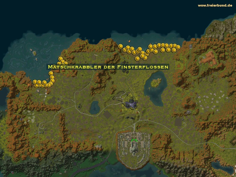 Matschkrabbler der Finsterflossen (Vile Fin Muckdweller) Monster WoW World of Warcraft 