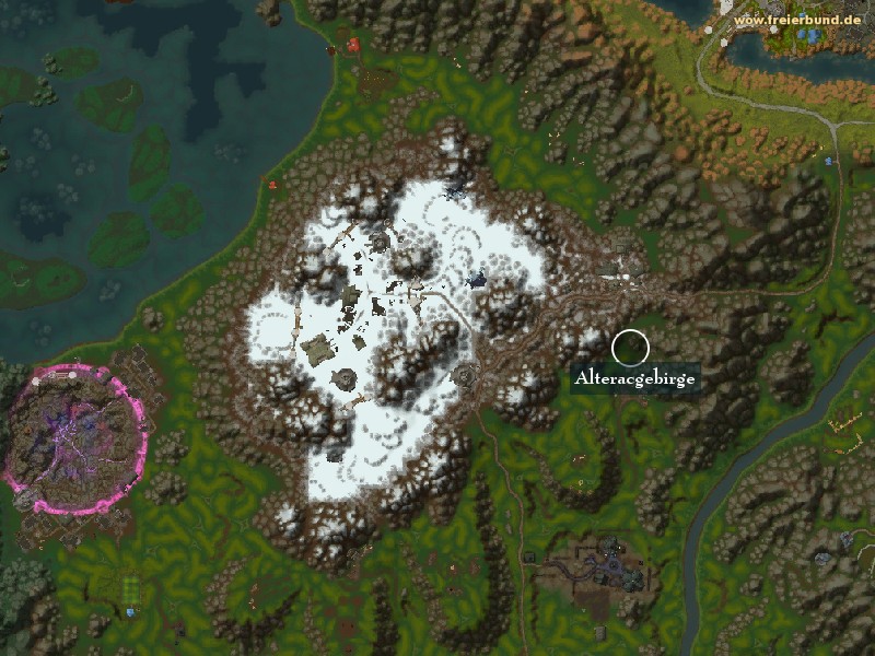 Alteracgebirge (Alterac) Landmark WoW World of Warcraft 