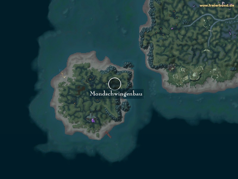 Mondschwingenbau (Moonwing Den) Landmark WoW World of Warcraft 